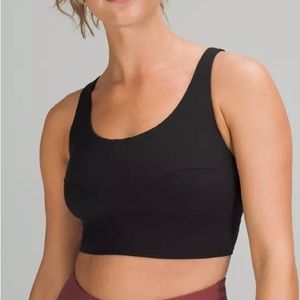 Nulu front darting yoga bra